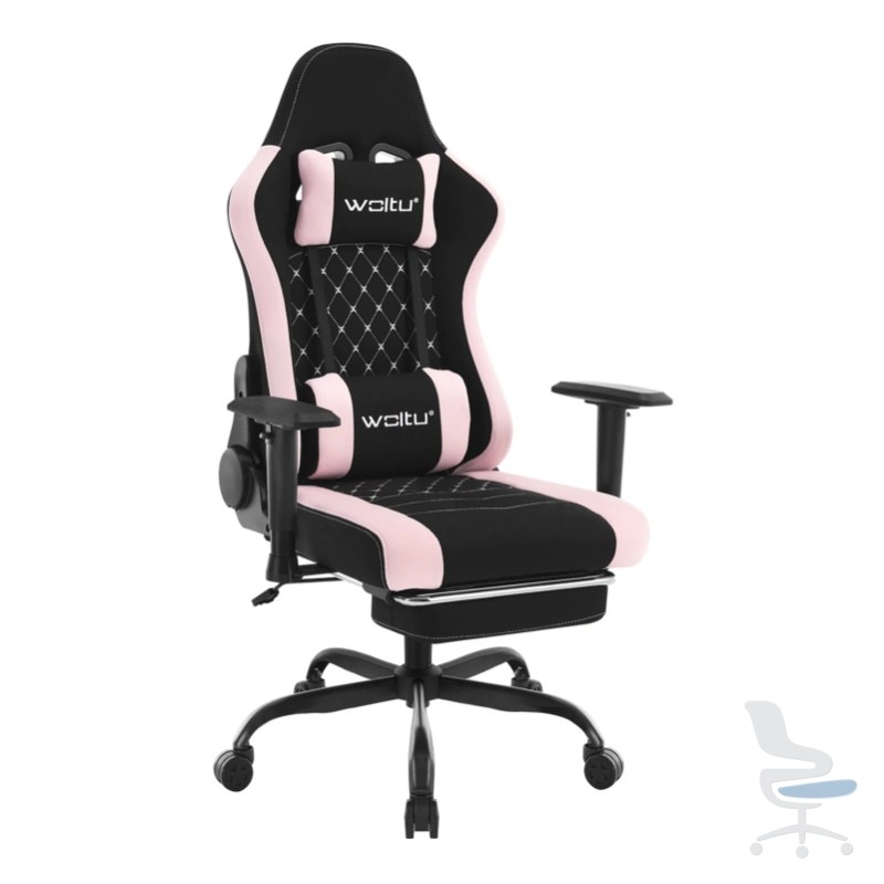 Silla de Oficina Ergonómica WOLTU con Masaje, Reposacabezas y Reposapiés — 1