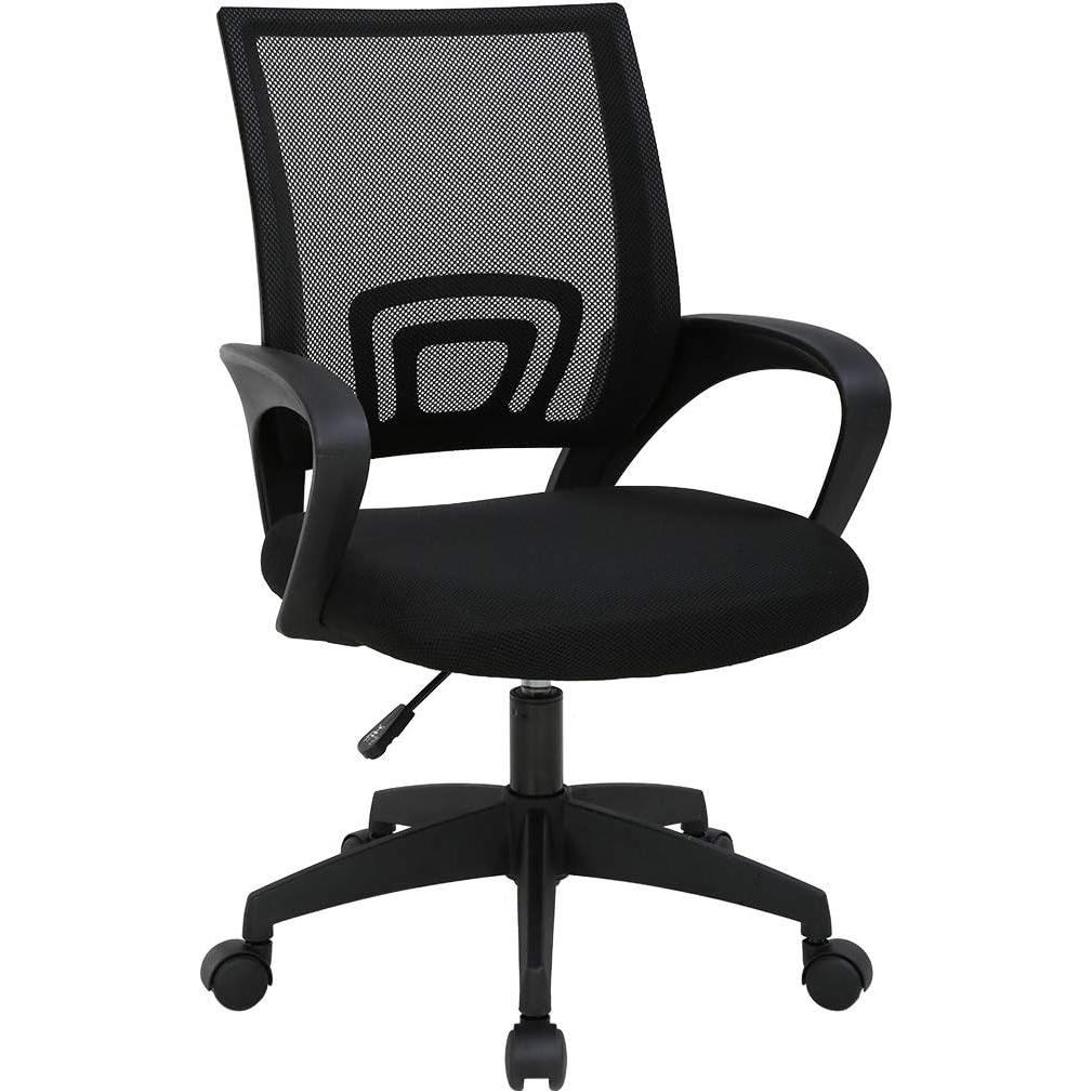 Silla de Oficina Silla de Malla Altura Ajustable para Trabajo Silla Escritorio Ergonómica Giratoria — Sillas de oficina en Si3 Sillas