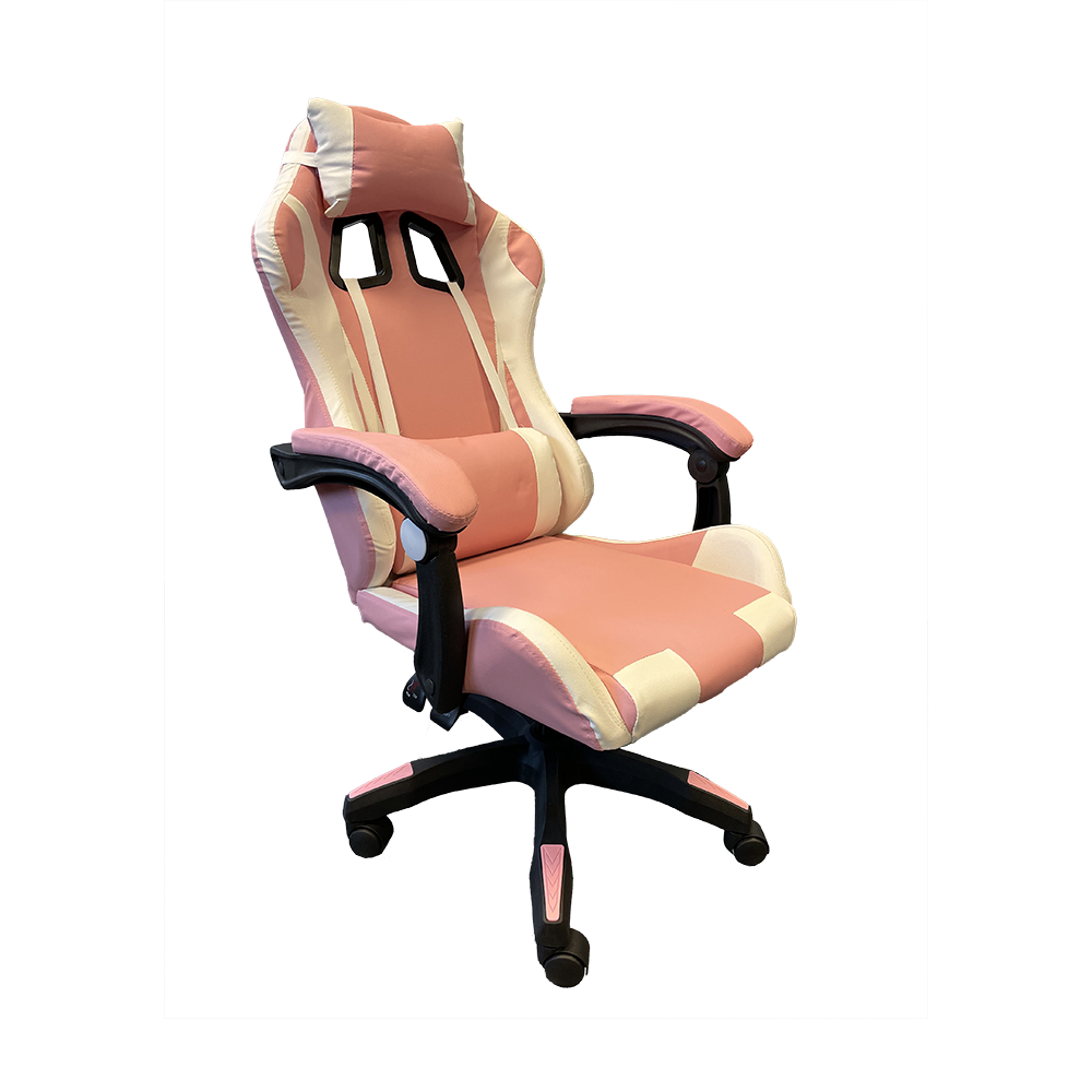 Silla Gaming, Silla de Oficina con Reposacabezas y Respaldo Ajustable, Ergonómica con Soporte Lumbar, Altura Ajustable — Sillas gaming en Si3 Sillas